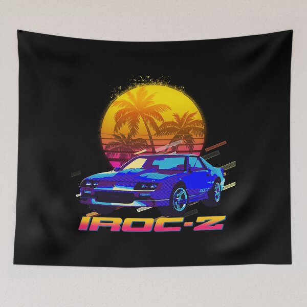 Item preview, Chevrolet Camaro Z-28 IROC-Z - chevy blue designed and sold by glendahabie.
