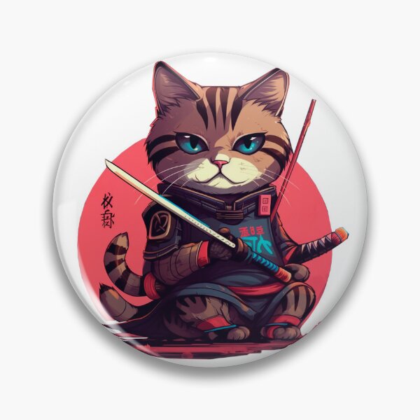 Item preview, cyberpunk cat designed and sold by Art-ColorTech.