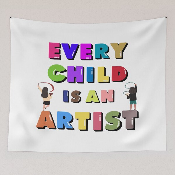 Item preview, Every Child Is An Artist designed and sold by ichirochen.