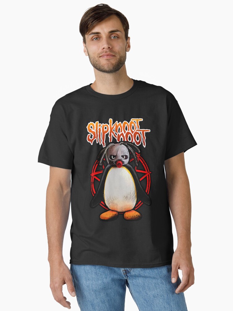 Imagen 1 de 7, Camiseta clásica con la obra Slipknoot noot - Máscara de Corey, diseñada y vendida por nootnoot-store.