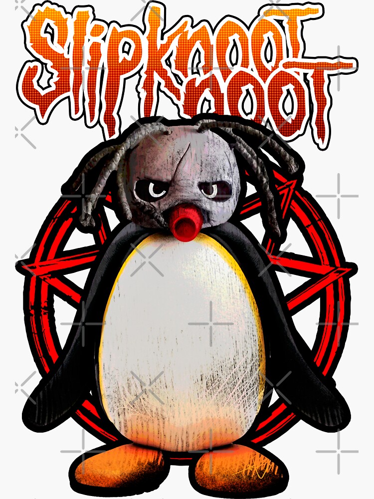 Imagen 3 de 3, Pegatina con la obra Slipknoot noot - Máscara de Corey, diseñada y vendida por nootnoot-store.