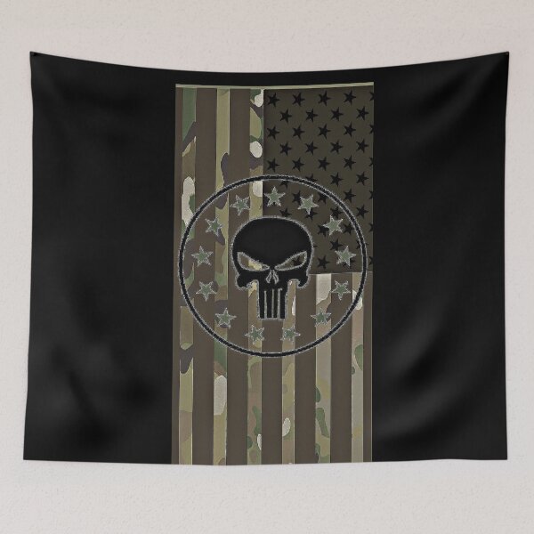 Artikelvorschau, SPECIAL FORCES KOLLEKTION CAMO SKULL entworfen und verkauft von THE AMERICAN TEEVANGELIST.