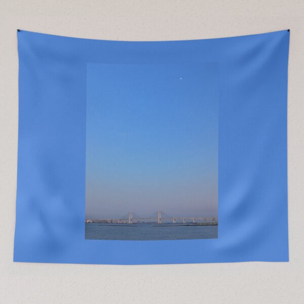 Item preview, Yokohama Baybridge and Moon designed and sold by nokkcca.