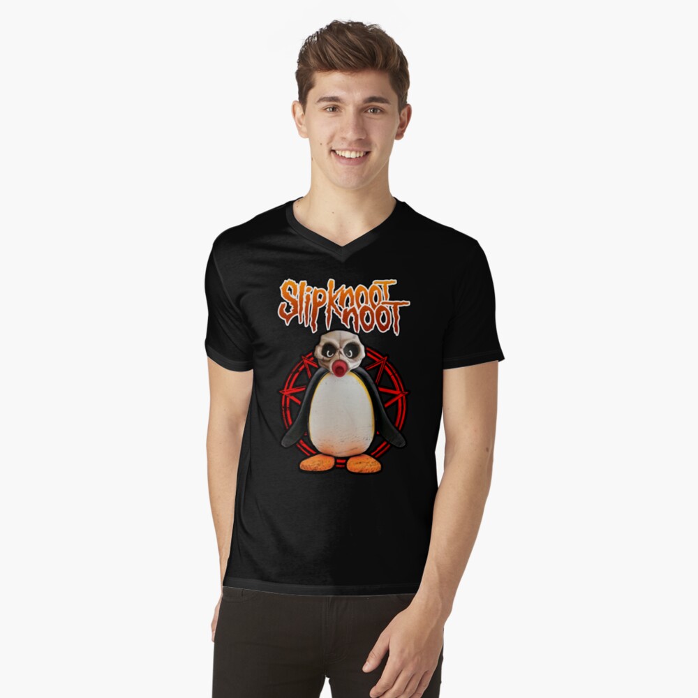 Vista previa del artículo con la obra «Camiseta de cuello en V», diseñado y vendido por nootnoot-store.