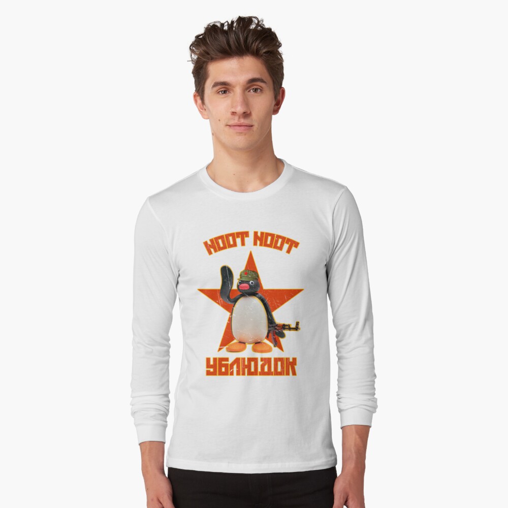 Vista previa del artículo con la obra «Camiseta de manga larga», diseñado y vendido por nootnoot-store.