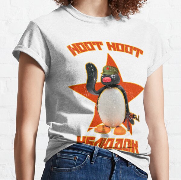Vista previa del artículo con la obra «Camarada Pingu - noot noot hijos de puta», diseñado y vendido por nootnoot-store.