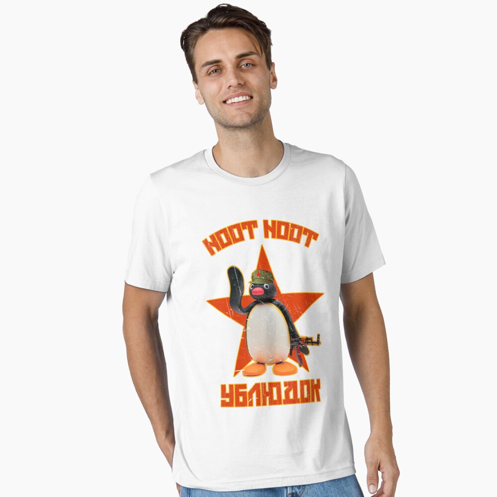 Vista previa del artículo con la obra «Camiseta esencial», diseñado y vendido por nootnoot-store.