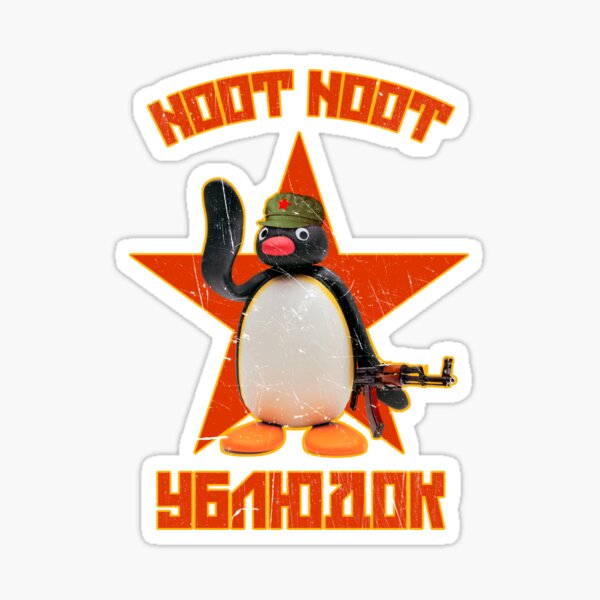 Item preview, Camarada Pingu - noot noot hijos de puta designed and sold by nootnoot-store.