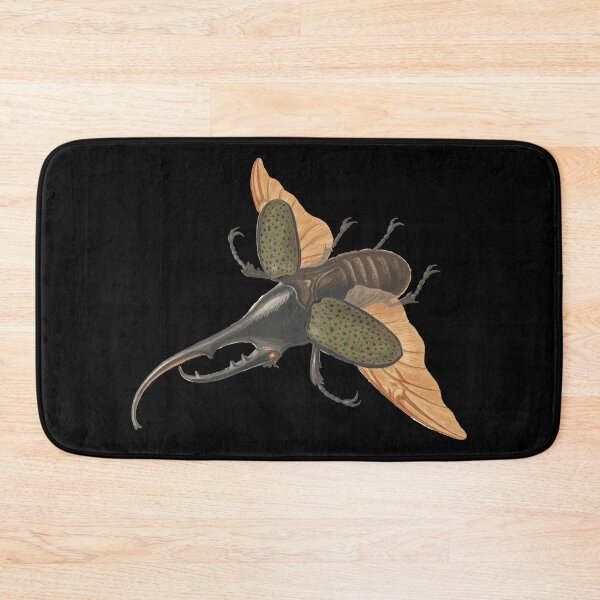 Item preview, Hercules Beetle Illustration | Beetle Species | Insect Lovers | Dynastes Hercules designed and sold by WadeLestat.
