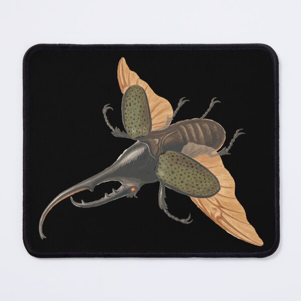 Item preview, Hercules Beetle Illustration | Beetle Species | Insect Lovers | Dynastes Hercules designed and sold by WadeLestat.