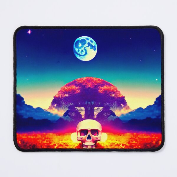 Item preview, Neon skull designed and sold by WildWaveStylez.