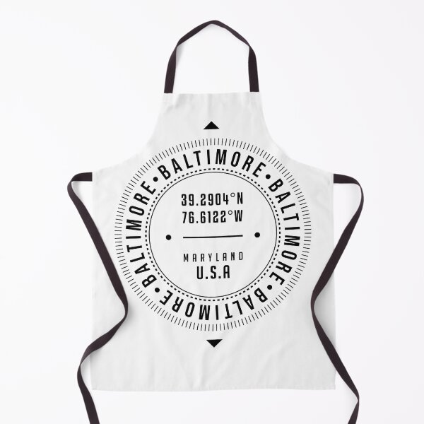 Item preview, Baltimore, Maryland, USA - 1 - City Coordinates Typography Print - Classic, Minimal designed and sold by Studio Grafiikka.