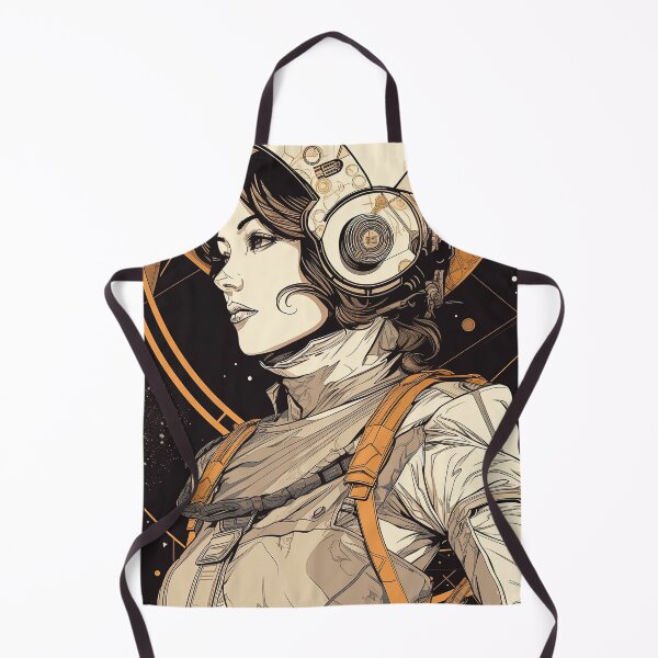Item preview, Retro-Futuristic Space Aged Woman designed and sold by Retro Type.