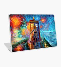 Beutiful Blondie Time traveller abstract Laptop Skin