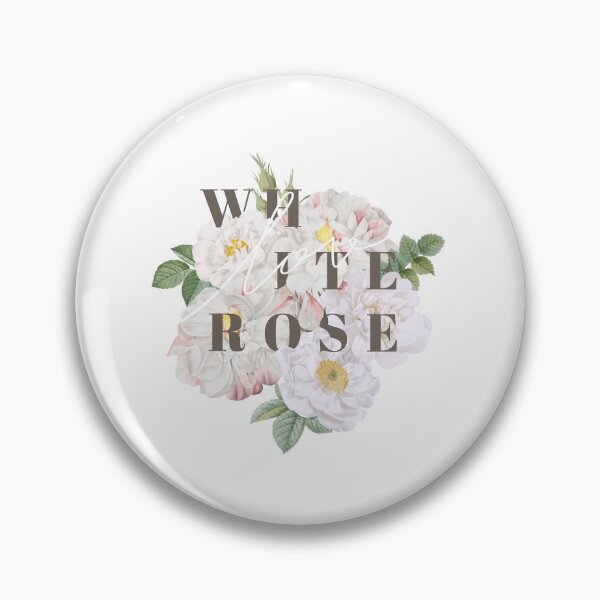 Item preview, White Rose Flowers Beautifully with Love designed and sold by pigipeach.