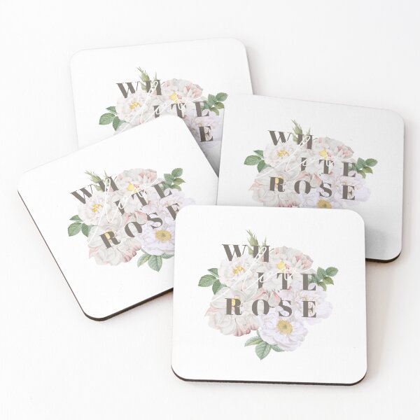Item preview, White Rose Flowers Beautifully with Love designed and sold by pigipeach.