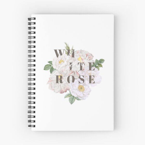 Item preview, White Rose Flowers Beautifully with Love designed and sold by pigipeach.