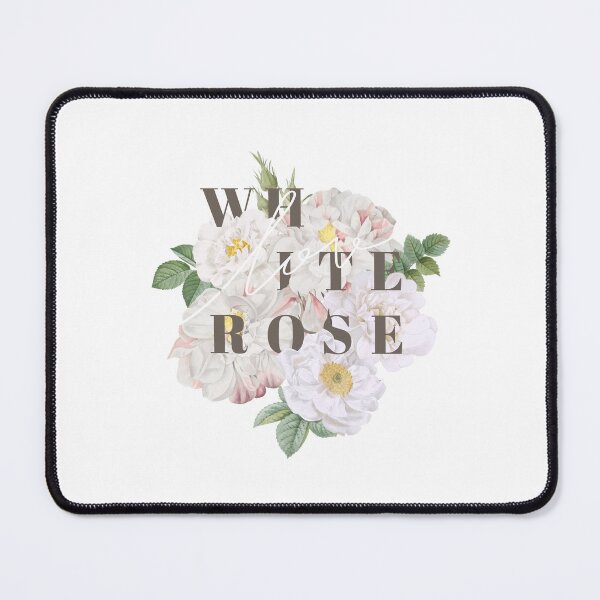 Item preview, White Rose Flowers Beautifully with Love designed and sold by pigipeach.