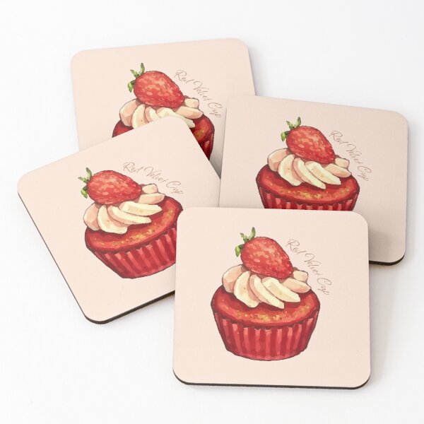 Item preview, Red Velvet Cupcake Cute designed and sold by pigipeach.