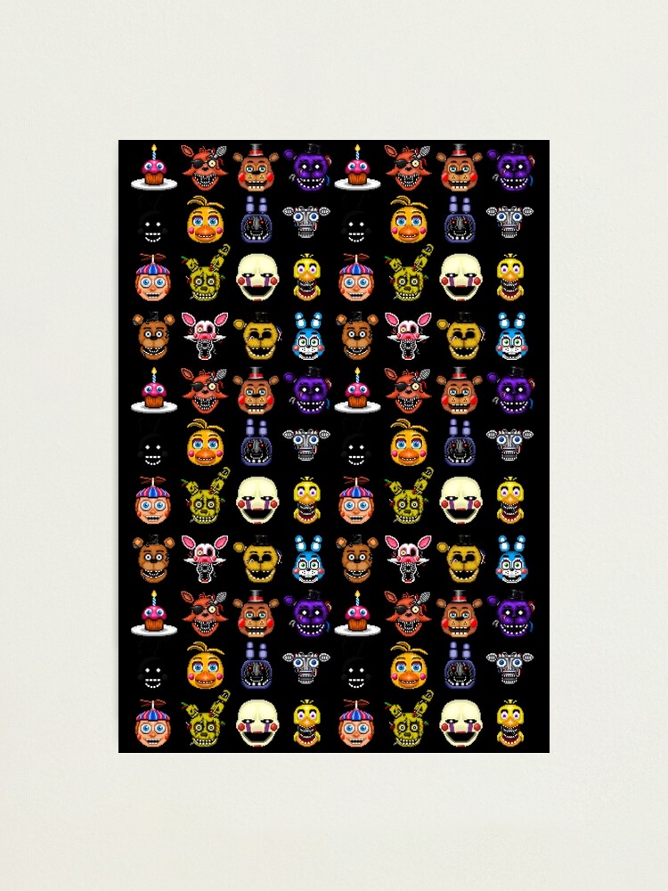 Five Nights at Freddy's 3 - Pixel art - Phantom Foxy Poster for Sale by  GEEKsomniac