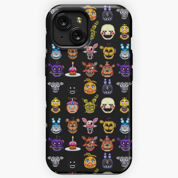 8-bit FNAF World - Five Nights At Freddys - Phone Case