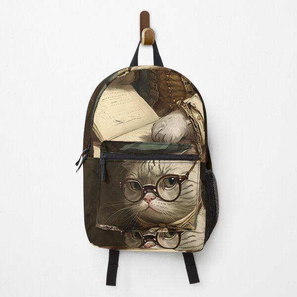 Item preview, Copy of Vintage style Portrait Gentleman cat - cat lover designed and sold by SameeraDammeyer.