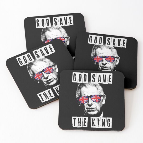 Item preview, King Charles Coronation - God Save The King designed and sold by HalfCat.