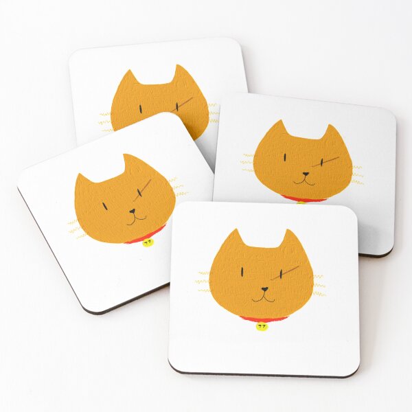 Artikelvorschau, Glückliche orange Katze entworfen und verkauft von YQvibe Studio.