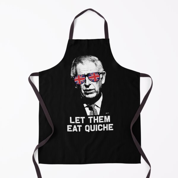 Item preview, King Charles Coronation - Let Them Eat Quiche designed and sold by HalfCat.
