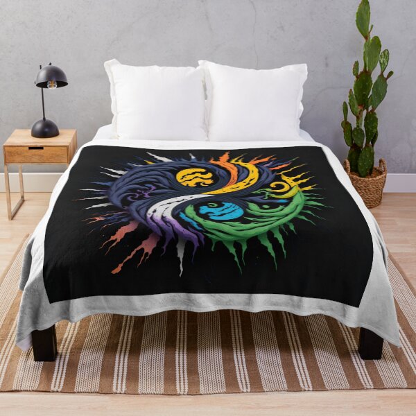 Item preview, Colourful Harmony Yin Yang| Vibrant Balance| Fluid Duality| Abstract Yin Yang| Dynamic Contrast designed and sold by RedArtG09.