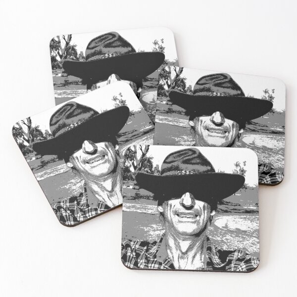 Item preview, The Outback Man in B/W! designed and sold by Mickangelhere.