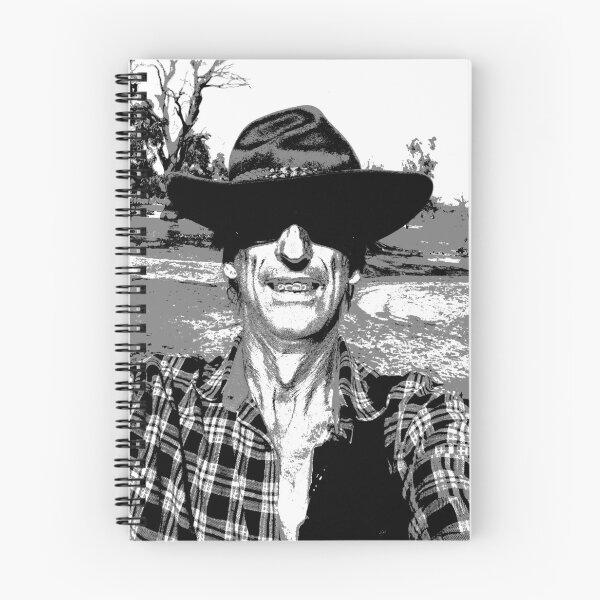 Item preview, The Outback Man in B/W! designed and sold by Mickangelhere.