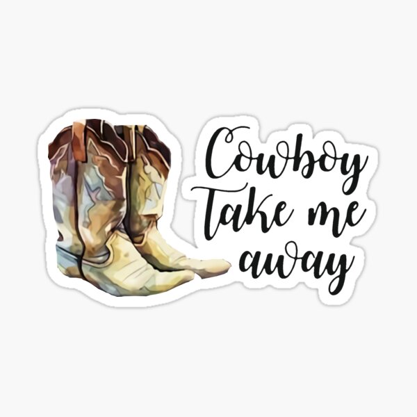 Cowboy Take Me Away Sunflower Animal Print 20 oz Stainless Steel