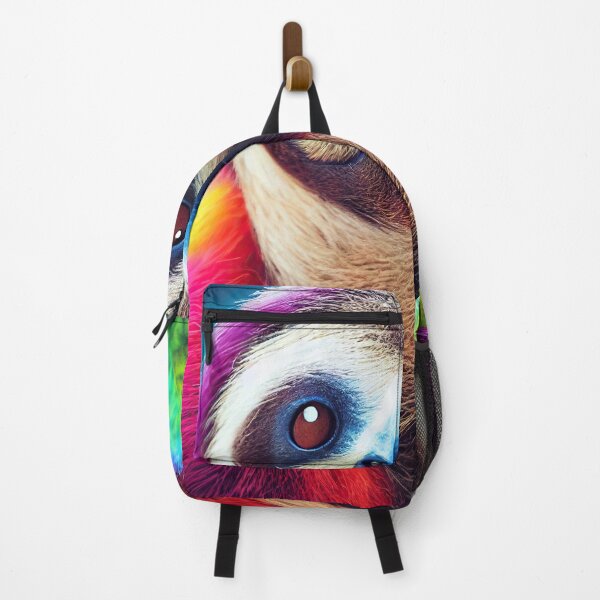 Item preview, Relaxy the colorful sloth with super powers designed and sold by Pixelboys.