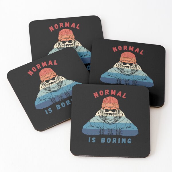 Item preview, Normal is boring designed and sold by Miki  Design.