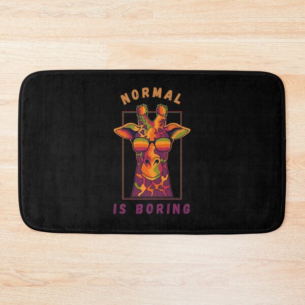 Item preview, Normal is boring designed and sold by Miki  Design.