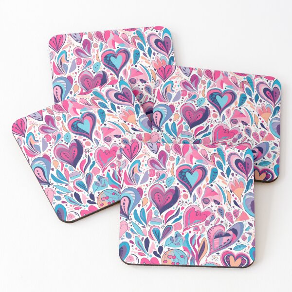 Item preview, Animated Love Heart Pattern designed and sold by Juuskus.
