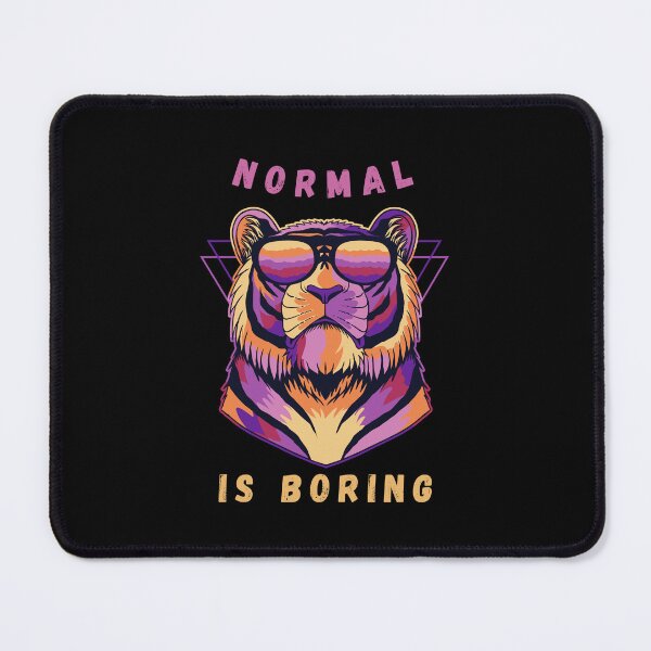 Item preview, Normal is boring designed and sold by Miki  Design.