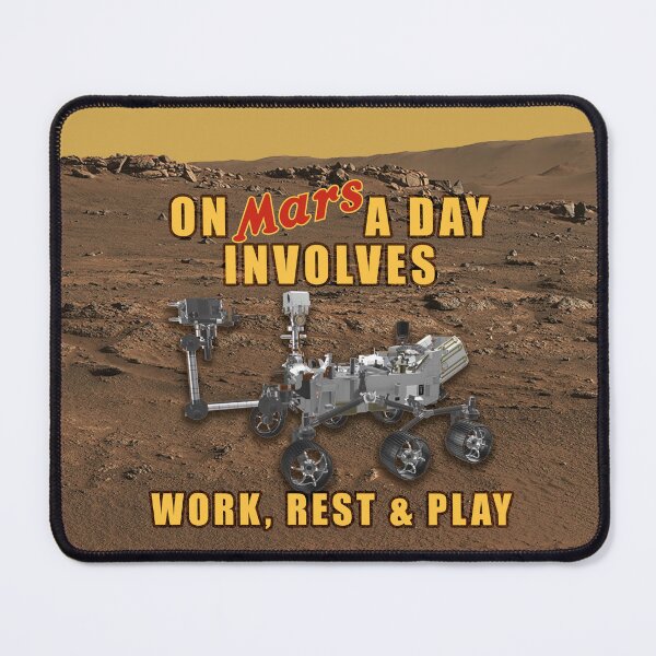 Item preview, Mars - Work Rest and Play designed and sold by Fanarchist.