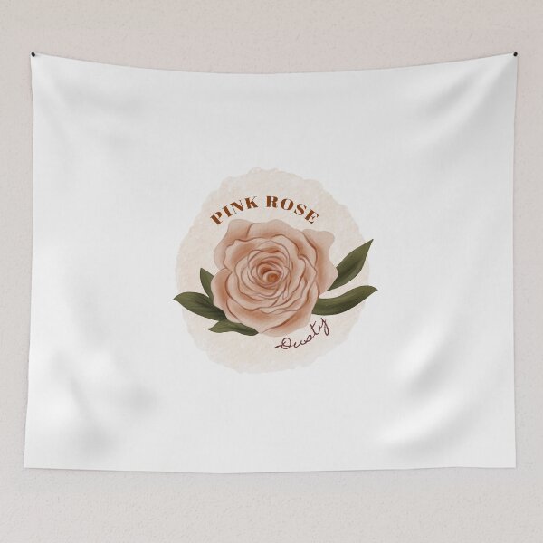 Item preview, Dusty Pink Rose Adorable Paint designed and sold by pigipeach.