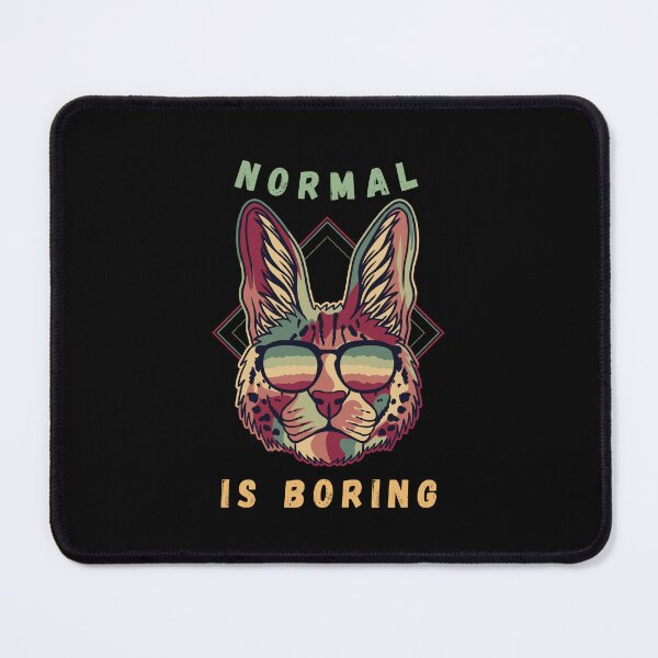 Item preview, Normal is boring designed and sold by Miki  Design.