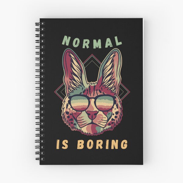Item preview, Normal is boring designed and sold by Miki  Design.