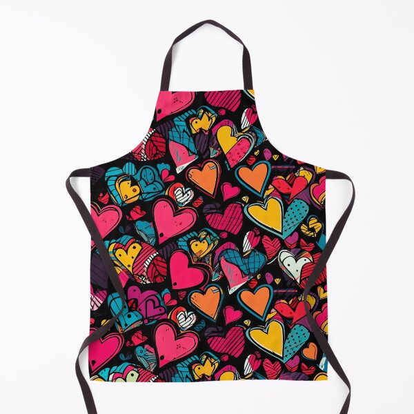 Item preview, Pop Art Love Heart Pattern designed and sold by Juuskus.
