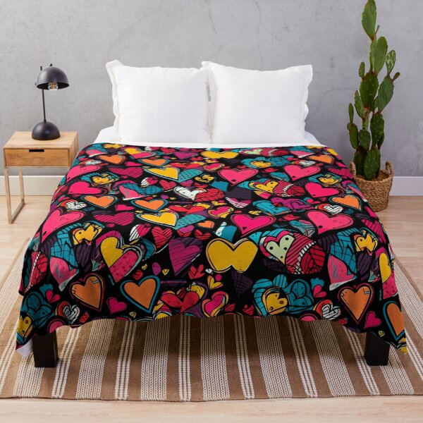 Item preview, Pop Art Love Heart Pattern designed and sold by Juuskus.