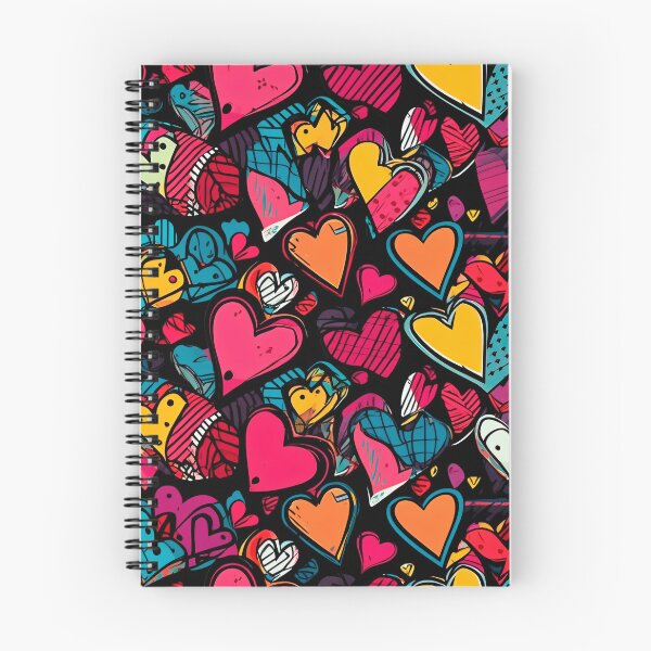 Item preview, Pop Art Love Heart Pattern designed and sold by Juuskus.