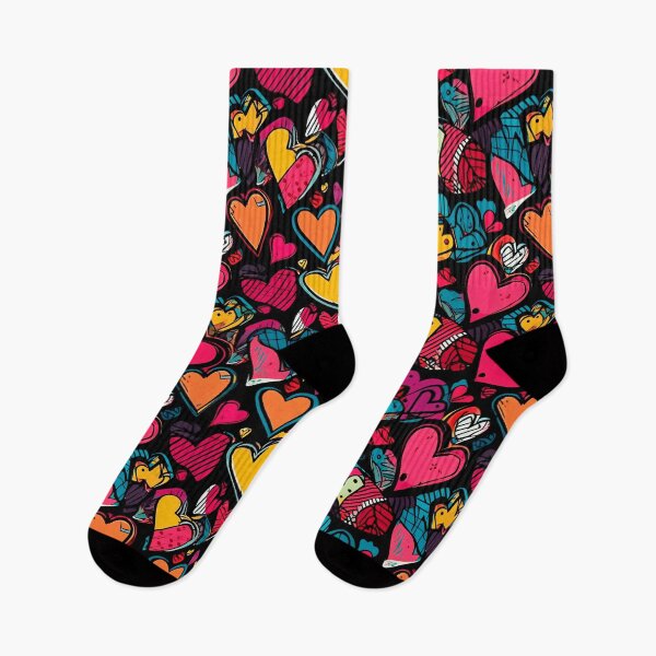 Item preview, Pop Art Love Heart Pattern designed and sold by Juuskus.