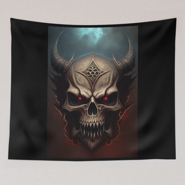 Item preview, Skull Art #9798 designed and sold by SkullsClubhouse.