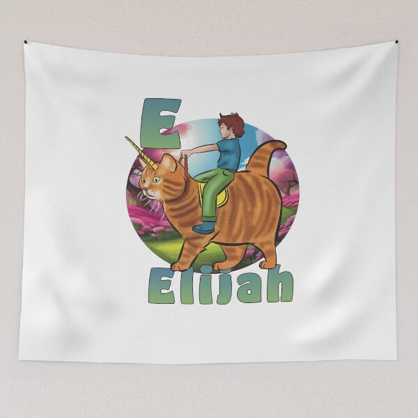 Item preview, Adventures of Elijah and his caticorn designed and sold by Lubellebubble20.