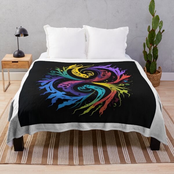 Item preview, Yin Yang| Paint Splash Design| Yin Yang T-shirt| Fluid Duality| Abstract Yin Yang| Dynamic Contrast| designed and sold by RedArtG09.
