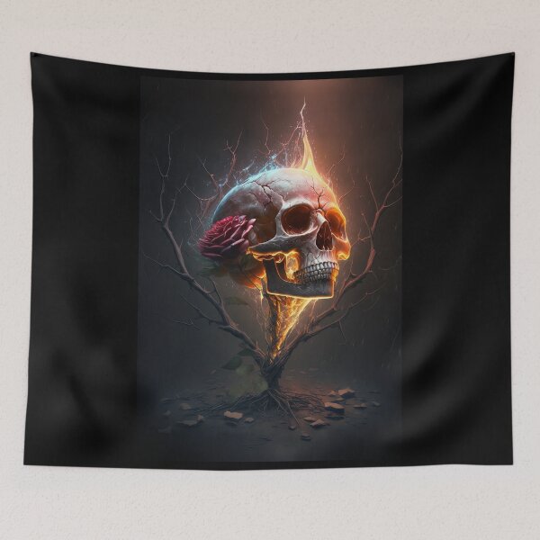 Item preview, Skull Art #9795 designed and sold by SkullsClubhouse.